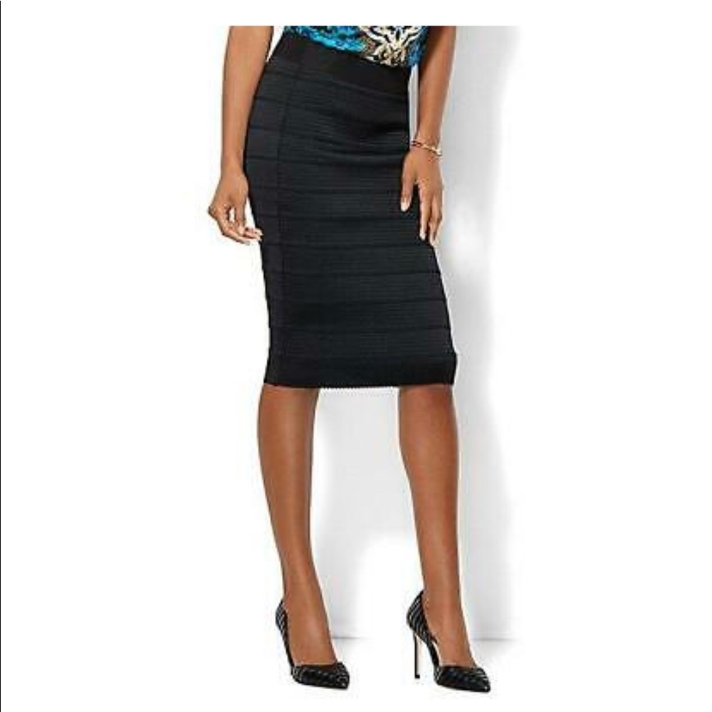 New York and company bandage body con dress sz xl